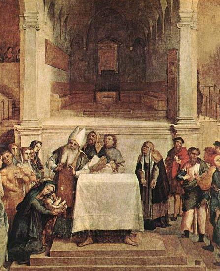 Lorenzo Lotto Presentation on the Temple Spain oil painting art